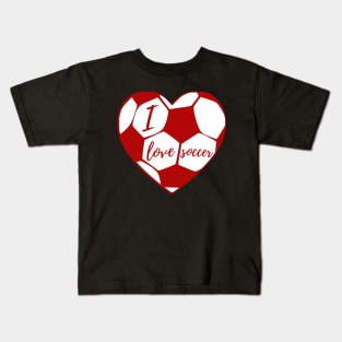 Soccer Heart Kids T-Shirt